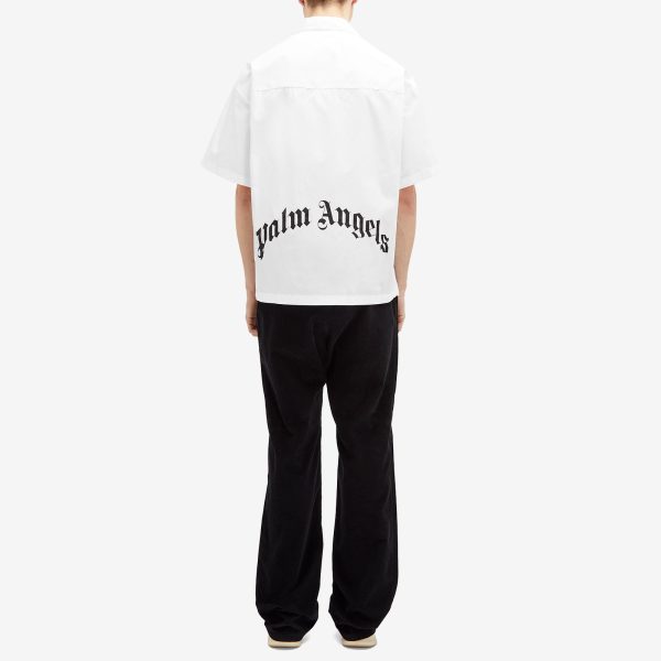 Palm Angels Curved Logo Vacation Shirt