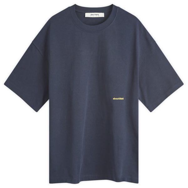 about:blank Box Logo T-Shirt