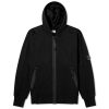 C.P. Company Diagonal Raised Fleece Zipped Hoodie