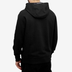 C.P. Company Diagonal Raised Fleece Zipped Hoodie