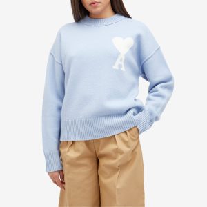 AMI Paris Off White Big ADC Crew Jumper