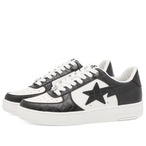 A Bathing Ape Croc Printed Bape Sta Sneaker