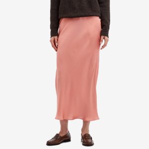 RIXO Ardith Silk Midi Skirt