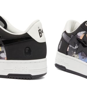 A Bathing Ape Floral Patterned Bape Sta 2 Sneaker