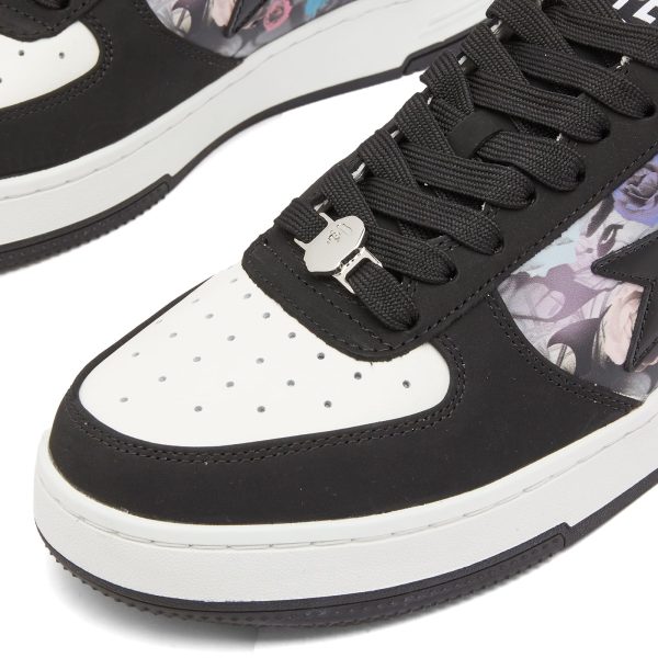 A Bathing Ape Floral Patterned Bape Sta 2 Sneaker