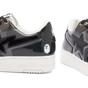 A Bathing Ape Patent Bape Sta Icon Sneaker