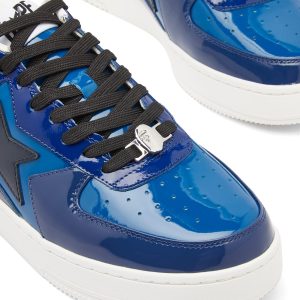 A Bathing Ape Patent Bape Sta Icon Sneaker