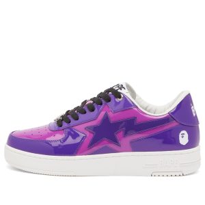 A Bathing Ape Patent Bape Sta Icon Sneaker