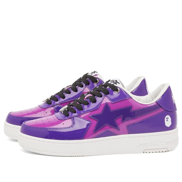 A Bathing Ape Patent Bape Sta Icon Sneaker