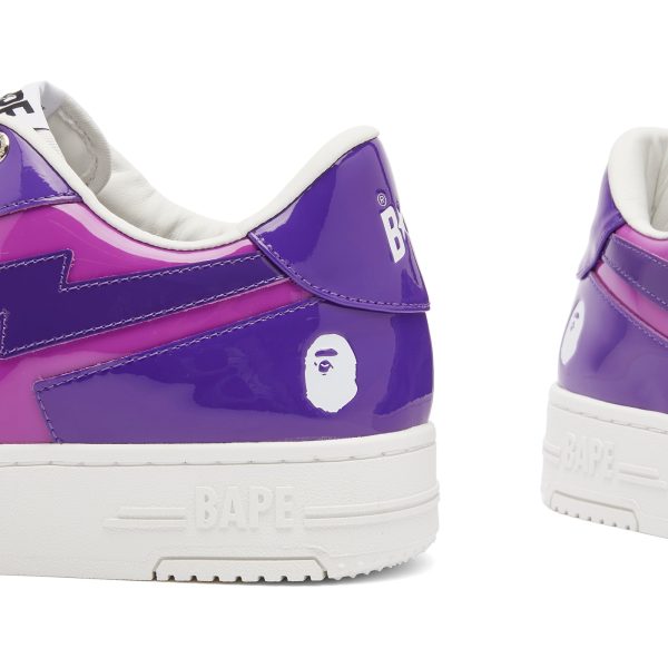 A Bathing Ape Patent Bape Sta Icon Sneaker