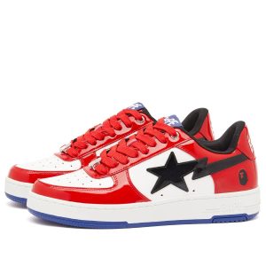 A Bathing Ape Patent Leather Bape Sta Sneaker