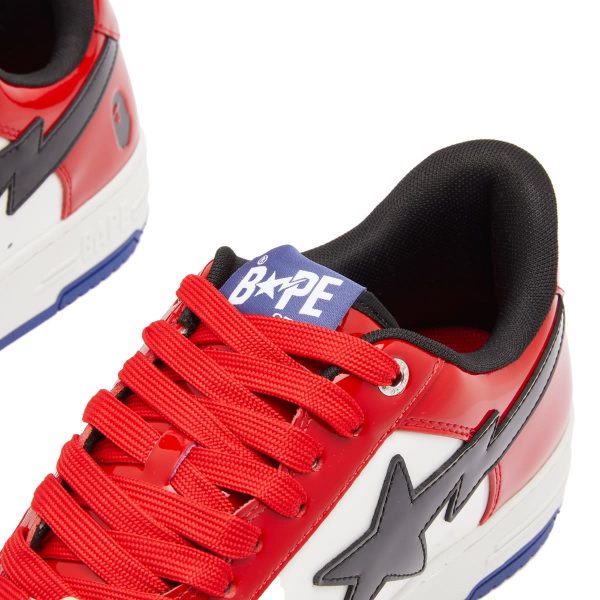 A Bathing Ape Patent Leather Bape Sta Sneaker