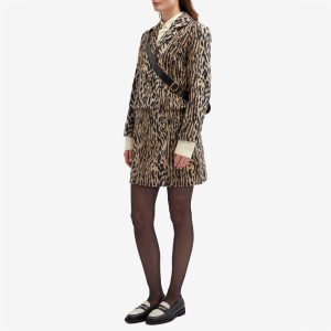 RIXO Leila Leopard Jacket