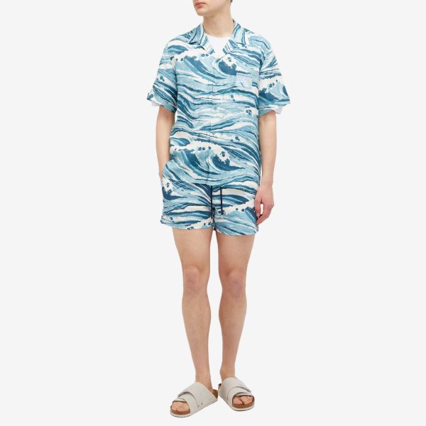 Maison Kitsuné x Vilebrequin Charli Short Sleeve Shirt